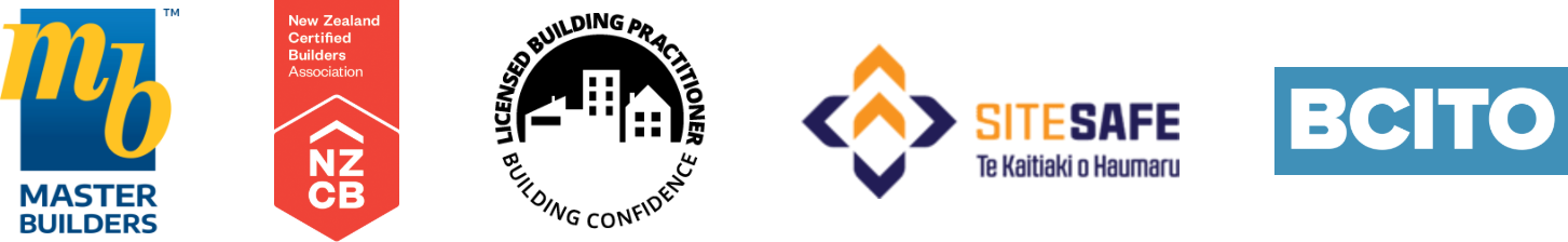 Master Builders, NZ Certified Builders, Licensed Building Practitioner, Site Safe, BCITO